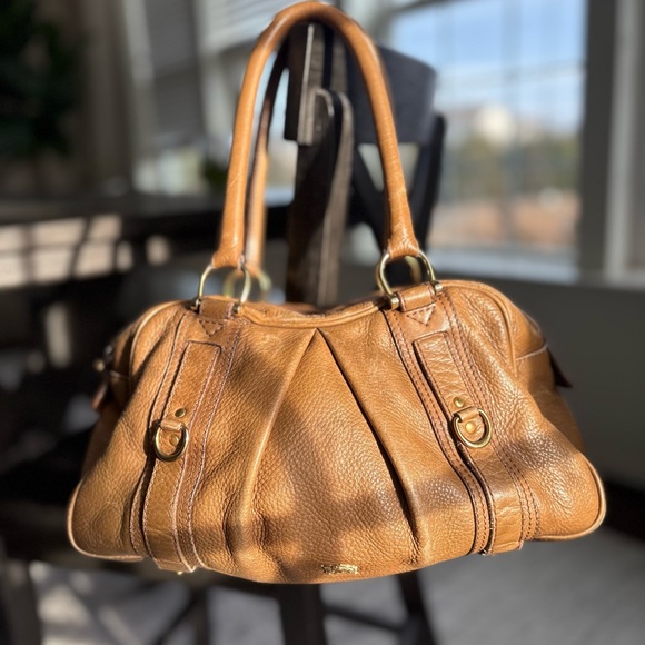Burberry Vintage Brown Leather Handbag - Picture 13 of 16
